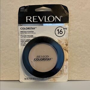 Revlon ColorStay Translucent (880) Pressed Powder, full coverage